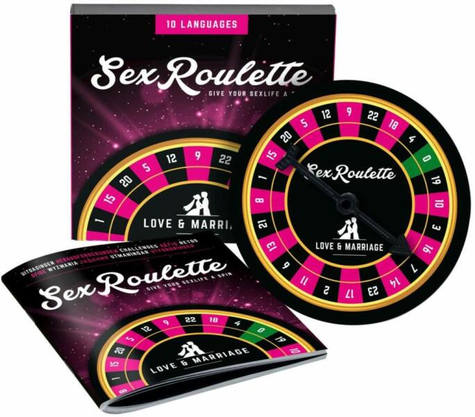 Vásárlás: Tease & Please Sex Roulette Love & Married - szex társasjáték (10  nyelven) Szexjáték árak összehasonlítása, Sex Roulette Love Married szex  társasjáték 10 nyelven boltok