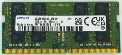 16GB DDR4 3200MHz M471A2K43EB1-CWE