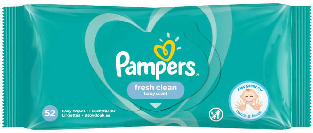 Vásárlás: Pampers Fresh Clean megújult 52db Törlőkendő árak  összehasonlítása, Fresh Clean megújult 52 db boltok