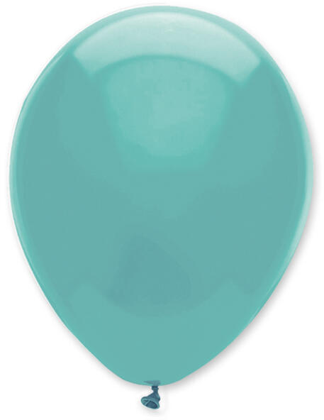 Lufi, latex, d30, 50 db, türkiz (G124)