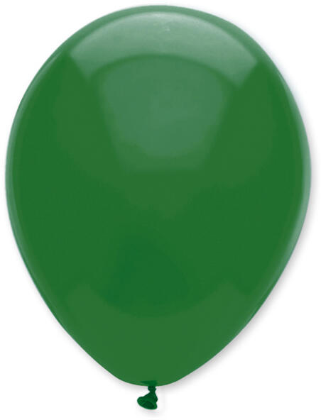 Lufi, latex, d30, 50 db, sötét zöld (G-114)