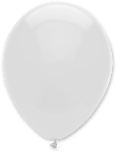 Lufi, latex, d30, 50 db, fehér (G-101)