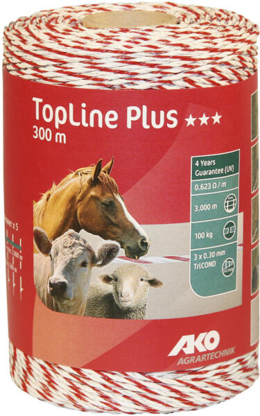 TopLine Plus Villanypásztor vezeték 400 m,