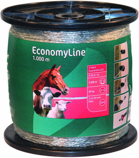 EconomyLine Villanypásztor monovezeték 1000 m
