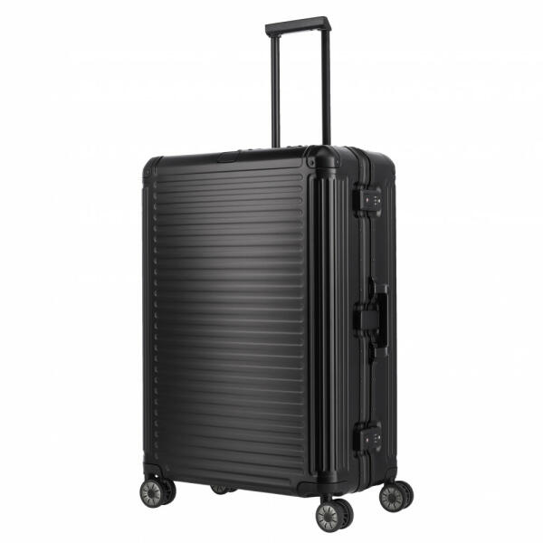 Vásárlás: Travelite Next fekete alumínium 4 kerekű csatos nagy bőrönd  (79949-01) Bőrönd árak összehasonlítása, Next fekete alumínium 4 kerekű  csatos nagy bőrönd 79949 01 boltok