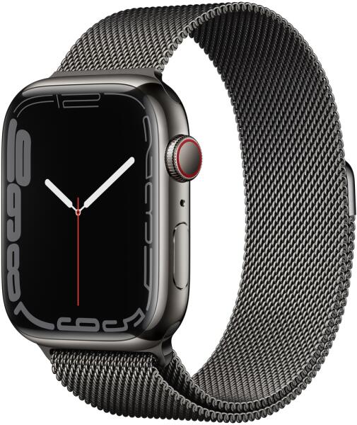 Apple Watch Series 7 GPS Milanese Loop + Cellular 45mm (Smartwatch, bratara  fitness) - Preturi