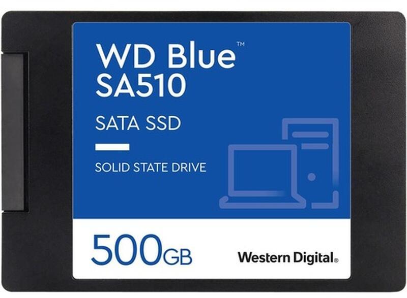 Western Digital Blue SA510 500GB SATA3 (WDS500G3B0A) Вътрешен SSD хард диск  Цени, оферти и мнения, списък с магазини, евтино Western Digital Blue SA510  500GB SATA3 (WDS500G3B0A)