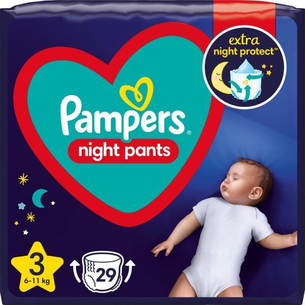 Vásárlás: Pampers Night Pants 3 (6-11kg) 29db Pelenka árak  összehasonlítása, Night Pants 3 6 11 kg 29 db boltok