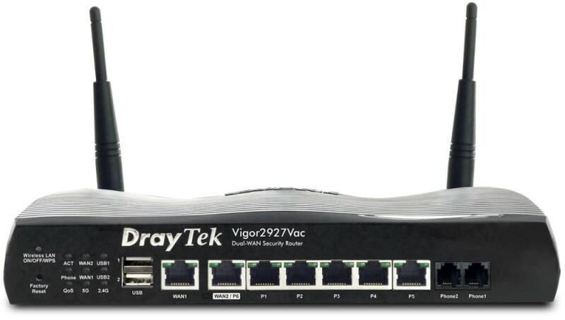 DrayTek 2927VAC router vásárlás, olcsó DrayTek 2927VAC árak, Router akciók