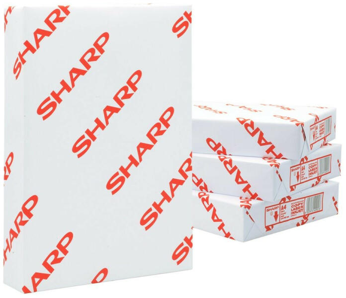 Vásárlás: Fénymásolópapír A4 80g Sharp 500ív/csom (papira4sharp)  Fénymásolópapír, nyomtatópapír árak összehasonlítása, Fénymásolópapír A 4  80 g Sharp 500 ív csom papira 4 sharp boltok
