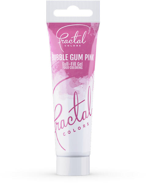 gél állagú ételszínezék - Nyári színek - Bubble Gum Pink