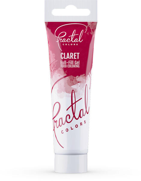 gél állagú ételszínezék - Claret - Bordó