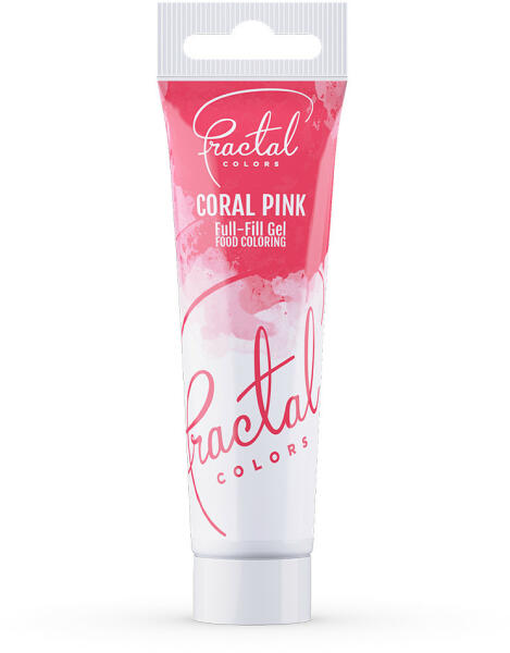 gél állagú ételszínezék - Nyári színek - Coral Pink