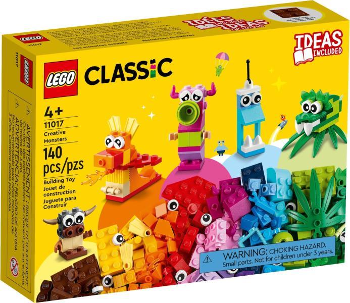 Vásárlás: LEGO® Classic - Kreatív szörnyek (11017) LEGO árak  összehasonlítása, Classic Kreatív szörnyek 11017 boltok