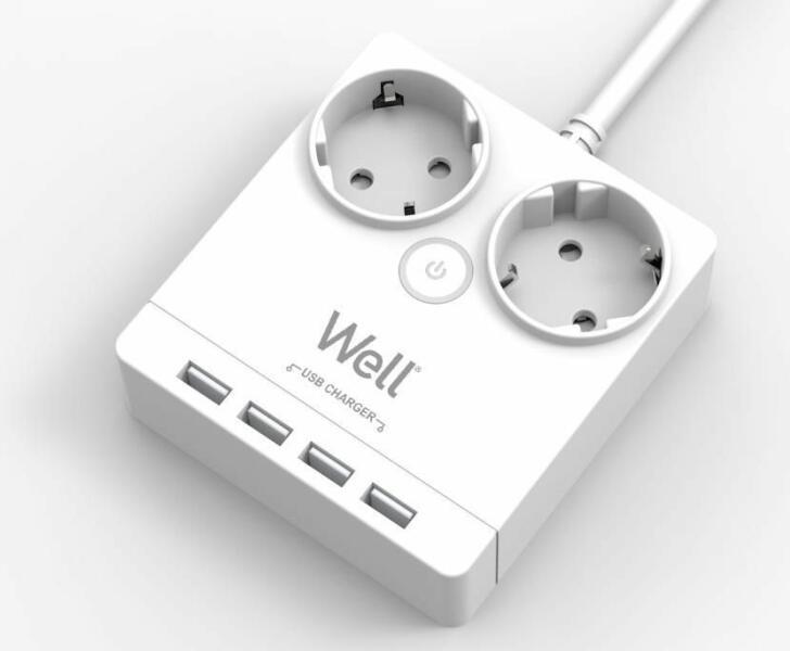 2 Plug 4 USB 3 m (EXTS-2S3M-PROT/USB4-WL)