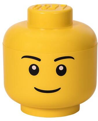 Vásárlás: LEGO® 40321724 LEGO Tároló doboz Minifigura fej alakú, sárga fiú  mintával, L-es méretben LEGO alkatrészek árak összehasonlítása, 40321724 LEGO  Tároló doboz Minifigura fej alakú sárga fiú mintával L es méretben boltok
