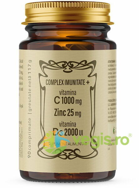 Remedia Complex Imunitate Plus (Vitamina C+Zn+D3) 90cpr (Suplimente  nutritive) - Preturi