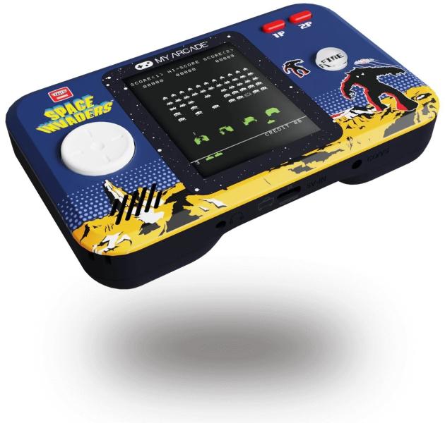 My arcade space invaders pocket player pro dgunl 7006 v s rolj m r 18