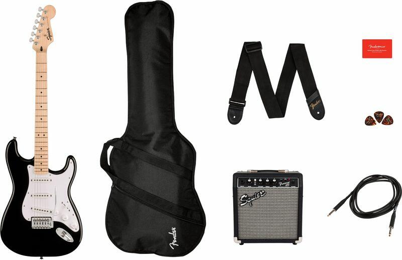 Sonic Stratocaster Black Pack