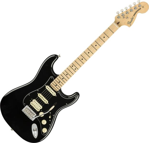 American Performer Stratocaster HSS MN Black