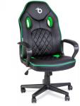 Delight Gamer szék Delight BMD1116GR Gaming Chair Black/Green BMD1116GR (BMD1116GR)