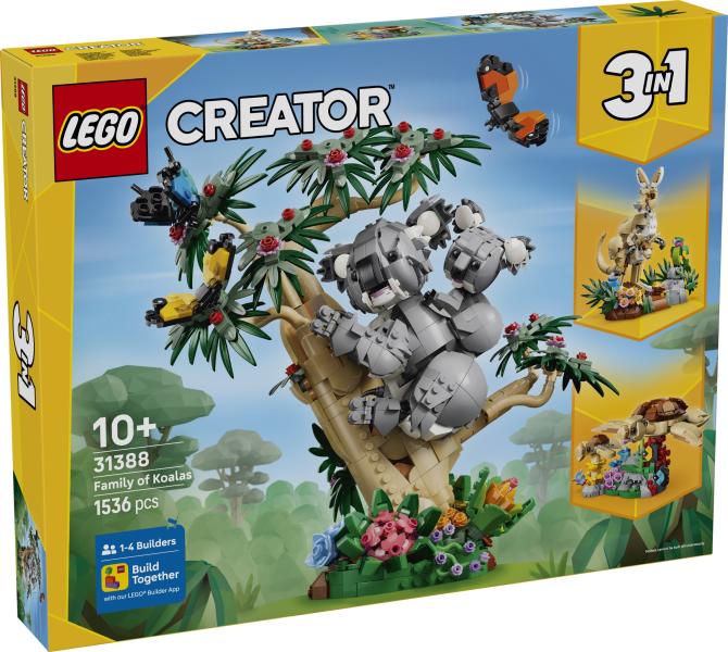 Vásárlás: LEGO® Creator 3-in-1 - Vadállatok: Koalacsalád (31388) LEGO ...