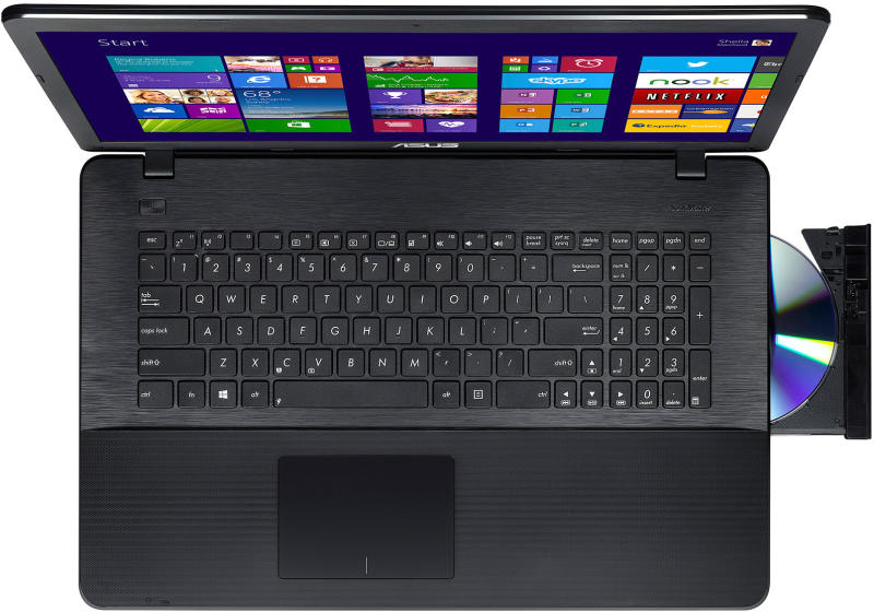 ASUS X751LD - Coque / dessous / fond avec ses HP - Bon état