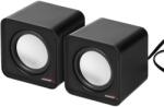 AUDIOCORE Boxe Audiocore AC870B, USB, Stereo, USB, PC, Calculator, Laptop, 6W, Cablu, Mini Jack, Control Volum (AC870B)