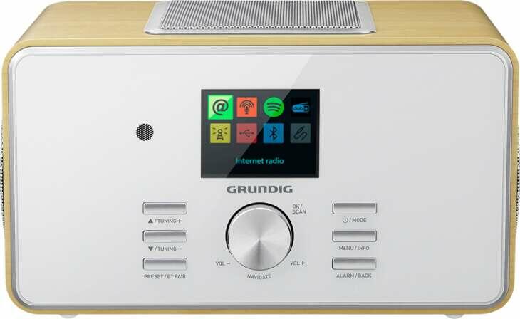 Radio Grundig DTR 6000 X Noir - Radio Internet/DAB+/FM Avec Bluetooth Et Caisson De Basses