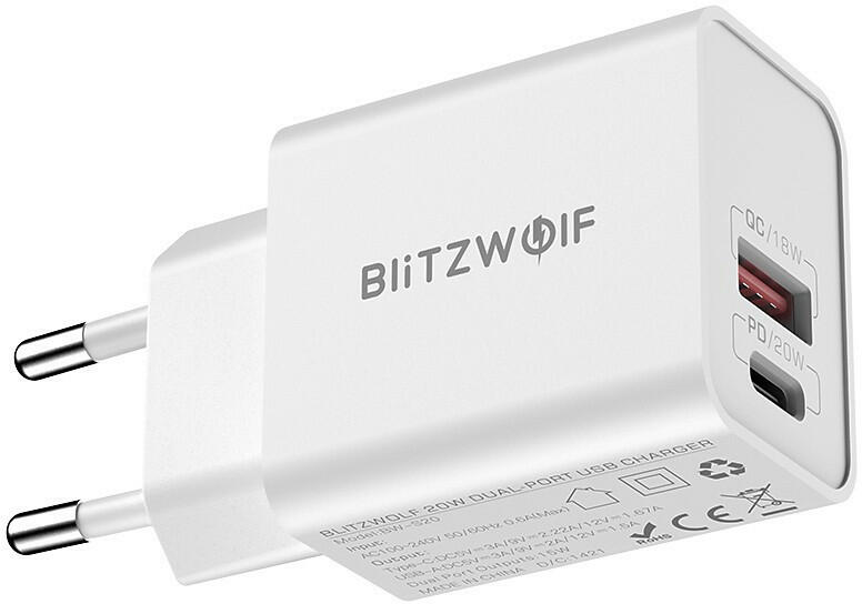 Vásárlás: BlitzWolf BW-S20 Mobiltelefon töltő árak összehasonlítása, BW S  20 boltok