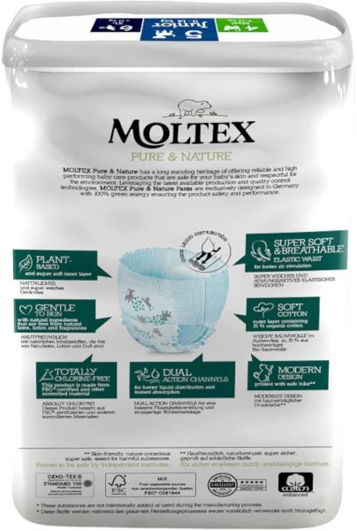 Vásárlás: Moltex Pure & Nature 5 Junior 9-14 kg 20 db Pelenka árak ...