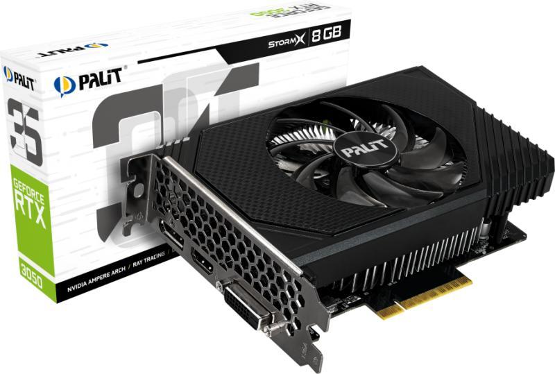 Palit GeForce RTX 3050 StormX 8G GDDR6 (NE63050018P1-1070F) Placa video ...
