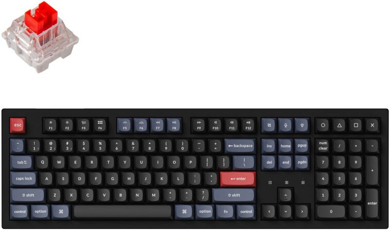 Keychron K10 Pro Swappable RGB Backlight Brown Switch (K10P-H3 ...