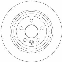 TRW Disc frana TRW DF6913 (DF6913) - automobilus