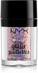 NYX Cosmetics Glitter Goals металически брокат за лице и тяло цвят 03 Beauty Beam 2.5 гр