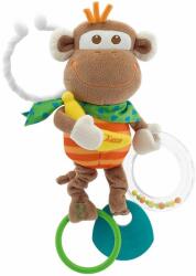Chicco Baby Senses Monkey jucărie pentru dentiție cu zornăitoare 1 buc