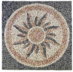 Divero Mozaik burkolat DIVERO® 1, 44m2 - márvány, napmintás - idilego