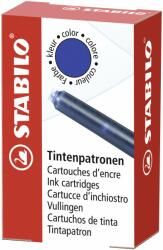 STABILO tintasugaras, kék - 6 darabos csomagban