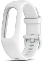 Garmin Curea Garmin Vívosmart 5, silicon, albă, cataramă albă, mărimea S/M