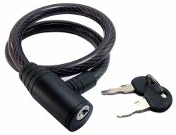 Richmann Lacat antifurt pentru bicicleta, cablu din otel acoperit in PVC 12x650mm + 2 chei (ZA4391265) - mercaton