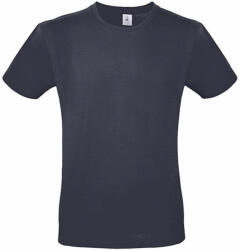 B and C Férfi rövid ujjú póló B&C #E150 T-Shirt -M, Világos sötétkék (navy)