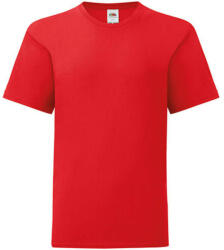 Fruit of the Loom Gyerek rövid ujjú póló Fruit of the Loom Kids' Iconic 150 T -140 (9-11), Piros