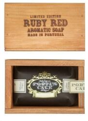 Portus Cale Săpun „Struguri și fructe de pădure roșii în cutie - Portus Cale Ruby Red Aromatic Soap In Gift Box 150 g
