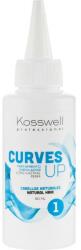Kosswell Professional Soluție pentru ondulare permanentă a părului natural - Kosswell Professional Curves Up 1 80 ml