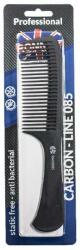 Ronney Professional Perie de păr, 222 mm - Ronney Professional Carbon Comb Line 085