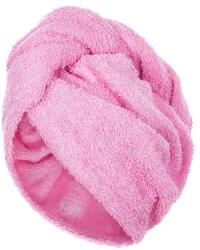 MAKEUP Prosop turban pentru uscarea părului, roz - MAKEUP Prosop