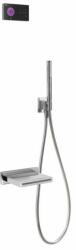 TRES Shower Technology falba építhető elektronikus termosztátos kádszett 09288556 (09288556)