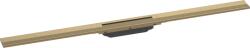 Hansgrohe RainDrain Flex Zuhanylefolyó színkészlet 1000, méretre vágható szálcsiszolt bronz 56046140 (56046140)