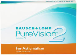 Bausch & Lomb PureVision 2 For Astigmatism (3 pcs) - monthly