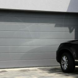 Koffenstein Akciós szekcionált garázskapu, kapunyitó szettel 3000×2245 - Antracit